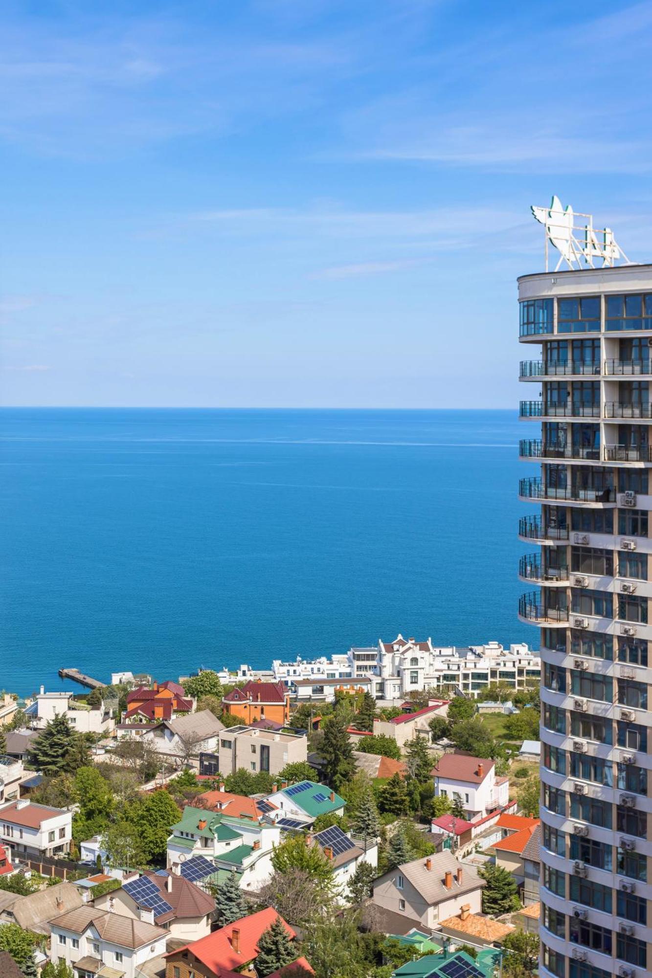 Direct Sea View Apartment Odessa Luaran gambar